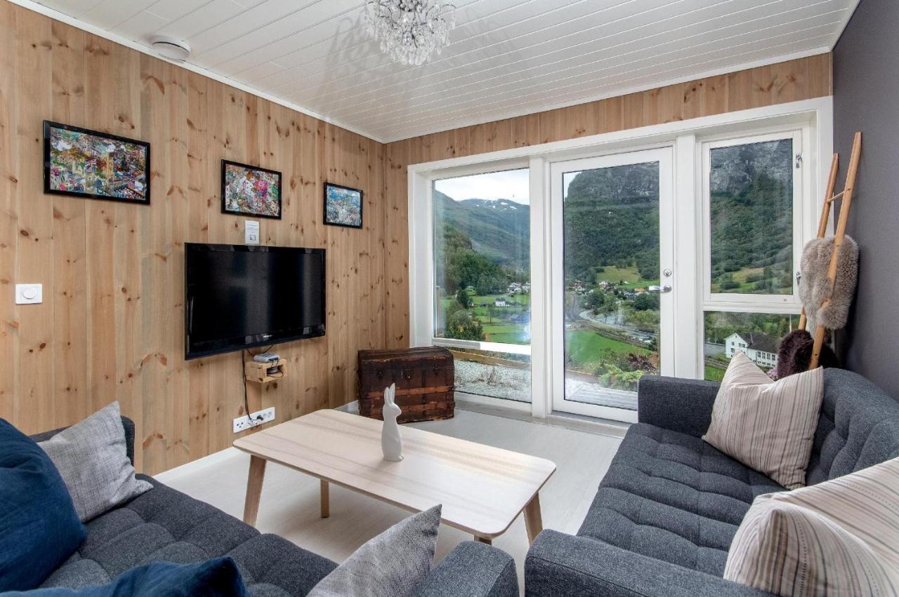 Apartment With Panoramic View Flåm Buitenkant foto